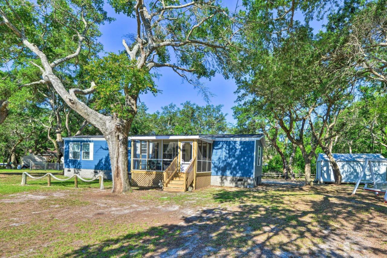 Pelican Place Coastal Cottage Walk To Back Sound Harkers Island Bagian luar foto