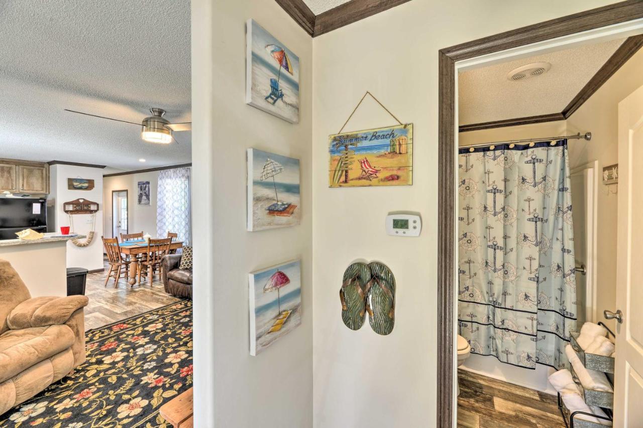 Pelican Place Coastal Cottage Walk To Back Sound Harkers Island Bagian luar foto