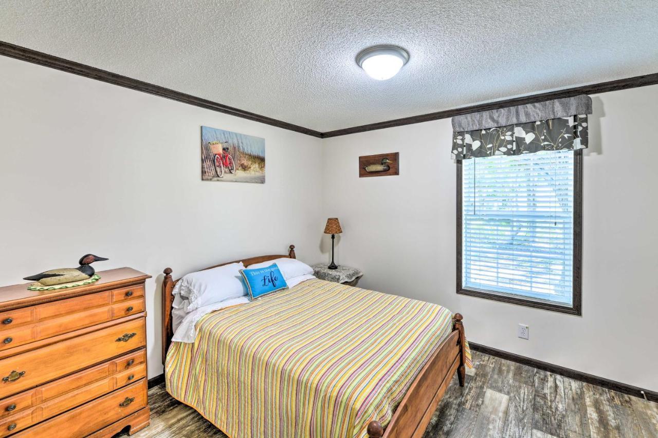 Pelican Place Coastal Cottage Walk To Back Sound Harkers Island Bagian luar foto