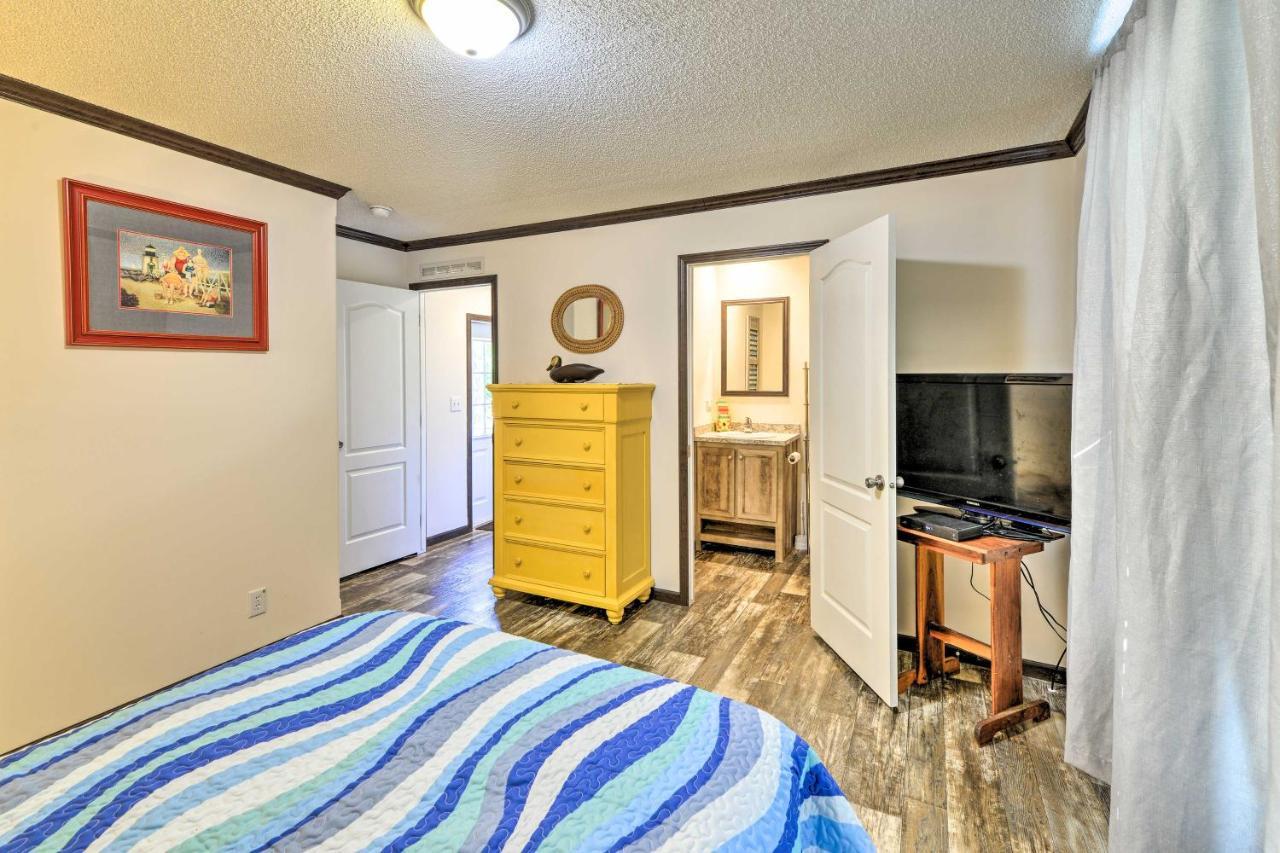 Pelican Place Coastal Cottage Walk To Back Sound Harkers Island Bagian luar foto