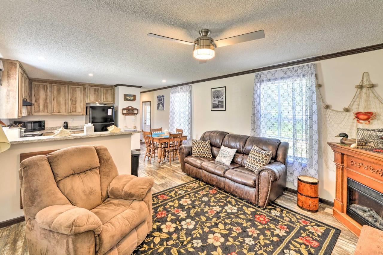 Pelican Place Coastal Cottage Walk To Back Sound Harkers Island Bagian luar foto